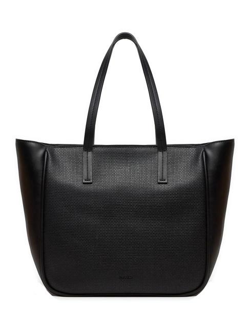 CALVIN KLEIN REFINE  Einkaufstasche  ck schwarz strukturiert - Damentaschen