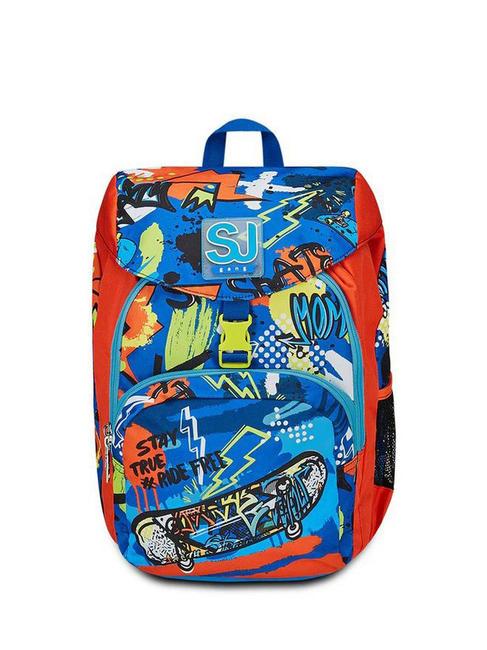 SJGANG TRICKYLED BOY Rucksack rot orange - Rucksäcke für Schule &amp; Freizeit