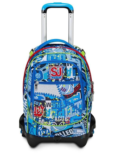 SJGANG REAL BASKET 3-in-1-Trolley-Rucksack, abnehmbar KIEFERNNADEL - Rucksäcke mit Trolleyfunktion