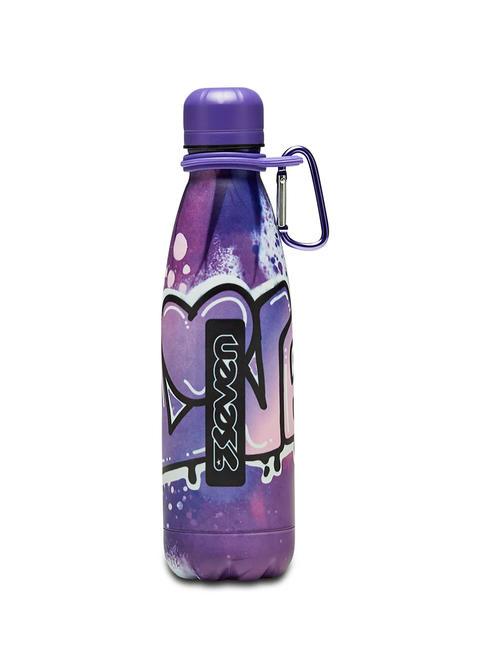 SEVEN COLOR 0,5 L Thermalwasserflasche ROSA VIOLETT - Thermosflaschen
