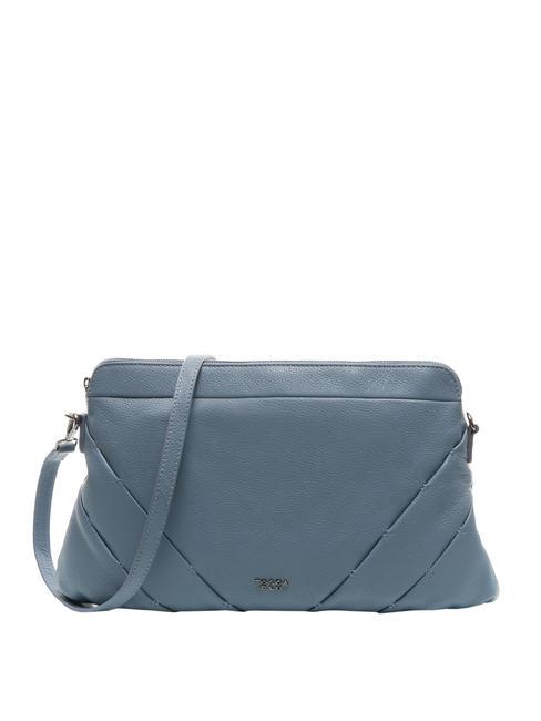 TOSCA BLU MIMOSA Umhängetasche aus Leder blauer Himmel - Damentaschen