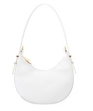 LESAC TULIPANO Umh&auml;ngetasche mit Schultergurt aus Leder - Damentaschen