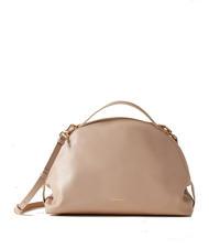 BORBONESE SEXY Handtasche, mit Schultergurt Haferbrei - Damentaschen - 1