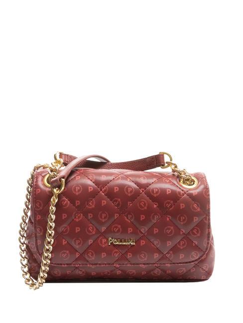 POLLINI HERITAGE MATELASSE Schultertasche Burgund - Damentaschen
