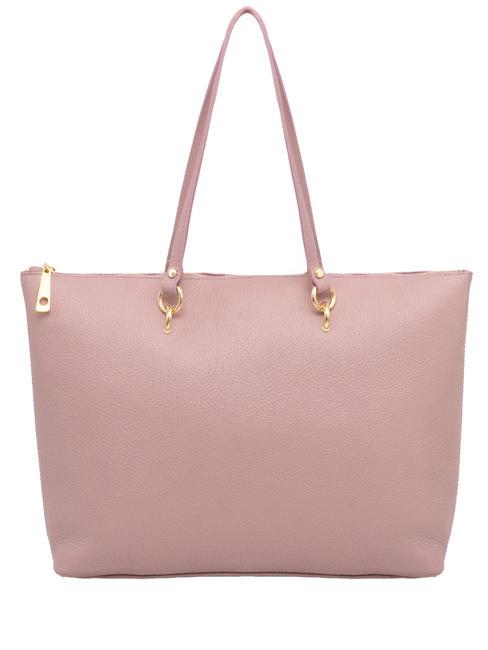LESAC VIOLA  Einkaufstasche aus Leder tausendjähriges Rosa - Damentaschen