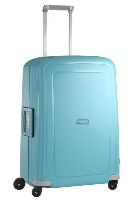 SAMSONITE S'CURE S'CURE-Linie, mittlere Größe WASSERBLAU - Harte Trolleys