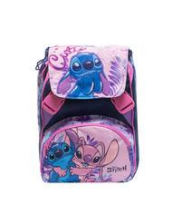 LILO & STITCH 2CUTE Doppelter Rucksack Bl&uuml;te - Rucks&auml;cke f&uuml;r Schule &amp; Freizeit - 1