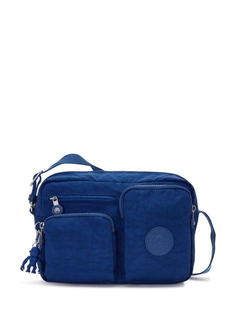 KIPLING ALBENA M Umhängetasche mit Taschen tiefes Himmelblau - Damentaschen