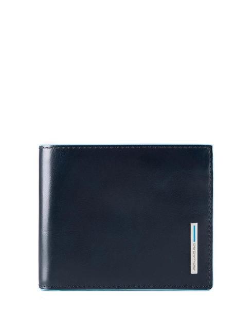 PIQUADRO BLUE SQUARE Ledergeldbörse Blau - Brieftaschen Herren