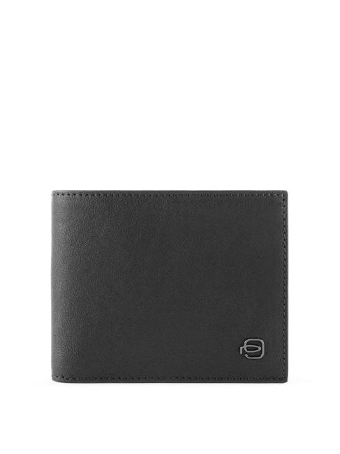 PIQUADRO BLACK SQUARE  Ledergeldbörse Schwarz - Brieftaschen Herren