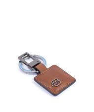 PIQUADRO BLACK SQUARE  Schl&uuml;sselanh&auml;nger mit Lederanh&auml;nger - Schl&uuml;sselanh&auml;nger und Schl&uuml;sseletuis