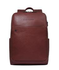 PIQUADRO BLACK SQUARE Lederrucksack f&uuml;r 14-Zoll-Laptop LEDER - PC-Rucks&auml;cke - 1
