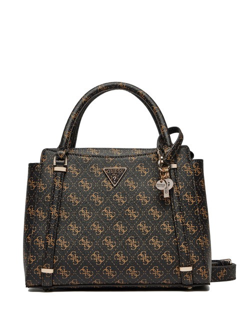 GUESS ECO ERICA 2 4G Handtasche, mit Schultergurt braun - Damentaschen