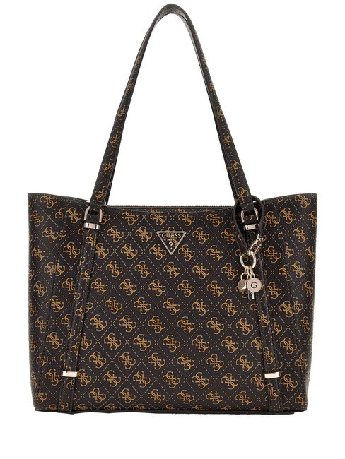 GUESS ECO ERICA Schulter-Shopper braun - Damentaschen