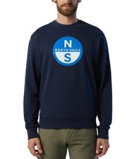 NORTH SAILS BASIC Sweatshirt mit Rundhalsausschnitt und Logo-Print - Sweatshirts Herren