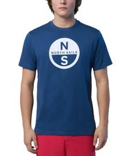 NORTH SAILS BASIC T-Shirt aus Baumwolle mit Logo-Print - Herren-T-Shirts