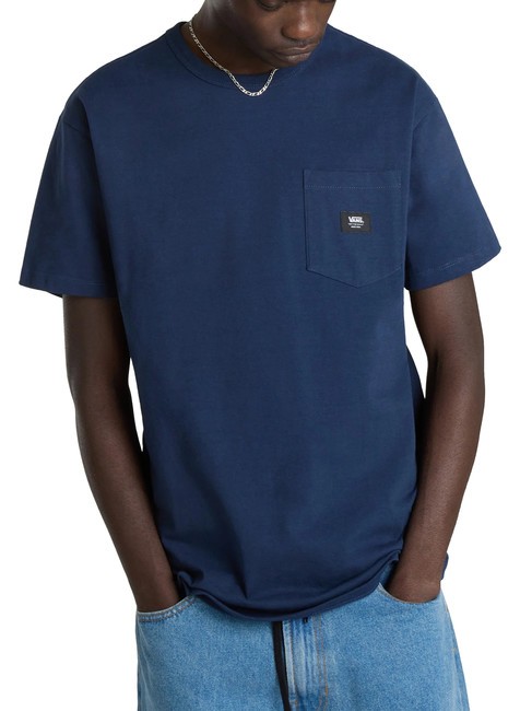 VANS OFF THE WALL II POCKET Baumwoll-T-Shirt mit Tasche Blaues Kleid - Herren-T-Shirts