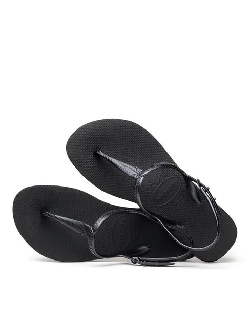 HAVAIANAS TWIST Flip-Flops SCHWARZ - Damenschuhe