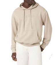 GUESS FINCH TERRY Oversize-Sweatshirt mit Tasche und Kapuze - Sweatshirts Herren