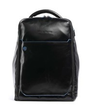 PIQUADRO BLUE SQUARE Lederrucksack, 14-Zoll-Laptophalter - PC-Rucks&auml;cke