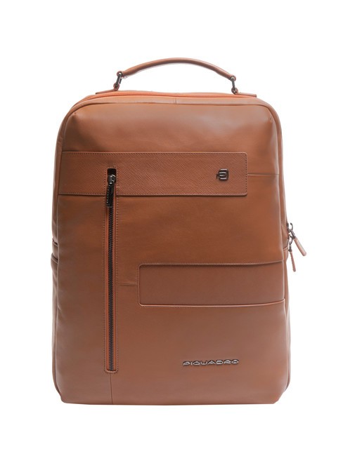 PIQUADRO SMART Aktentaschen-Rucksack aus Leder für 15,6-Zoll-PC LEDER - PC-Rucksäcke