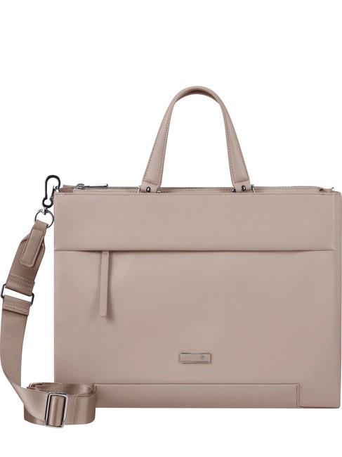 SAMSONITE ZALIA 3.0  14,1-Zoll-Laptoptasche mit Schultergurt Altrosa - Damentaschen