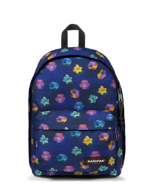 EASTPAK OUT OF OFFICE 13 "Laptop-Rucksack Blumenunschärfe Marine - Rucksäcke für Schule &amp; Freizeit