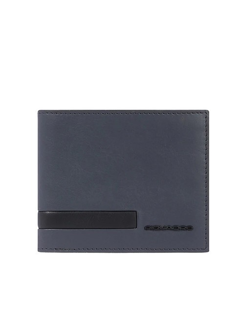 PIQUADRO PAUL Ledergeldbörse Schwarz - Brieftaschen Herren