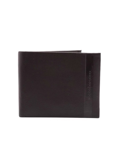 ROCCOBAROCCO STRIPE Geldbörse aus Leder dunkelbraun - Brieftaschen Herren