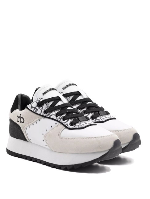 ROCCOBAROCCO HIGH OUTSOLE Plateau-Sneaker Weiß - Damenschuhe