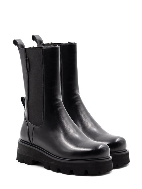 ROCCOBAROCCO RB Stiefeletten mit Profilsohle Schwarz - Damenschuhe