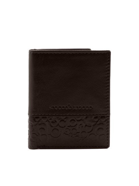 ROCCOBAROCCO BRYAN Vertikale Lederbrieftasche braun - Brieftaschen Herren