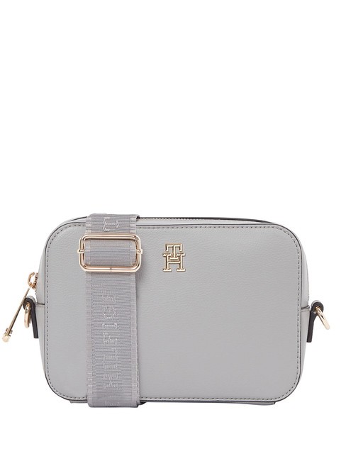 TOMMY HILFIGER TH SOFT LOGO Mini-Umhängetasche universelles Grau - Damentaschen