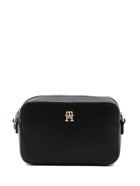 TOMMY HILFIGER TH SOFT LOGO Mini-Umhängetasche Schwarz - Damentaschen
