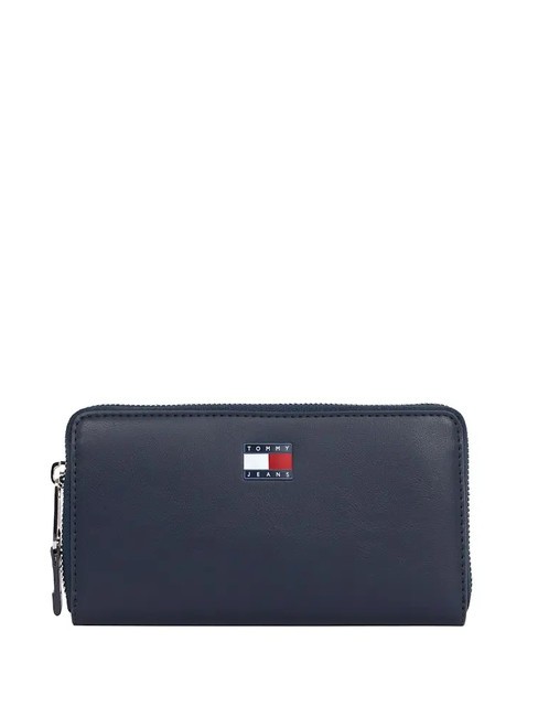 TOMMY HILFIGER TOMMY JEANS ESS MUST  Portemonnaie mit umlaufendem Reißverschluss dunkles Nachtmarineblau - Brieftaschen Damen