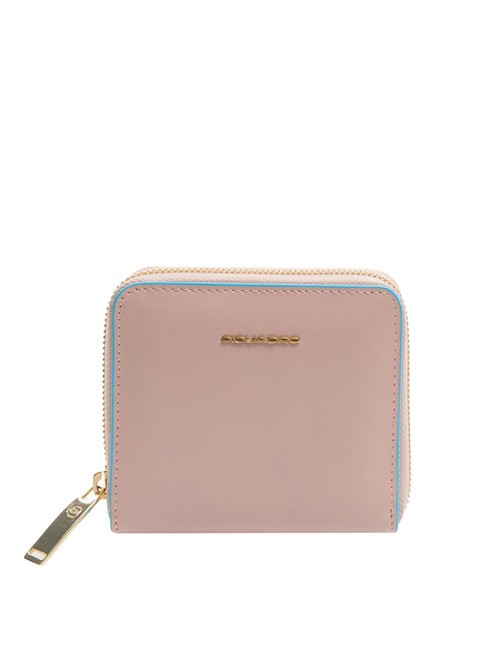PIQUADRO BLUE SQUARE Mini-Geldbörse ROSA 3 - Brieftaschen Damen