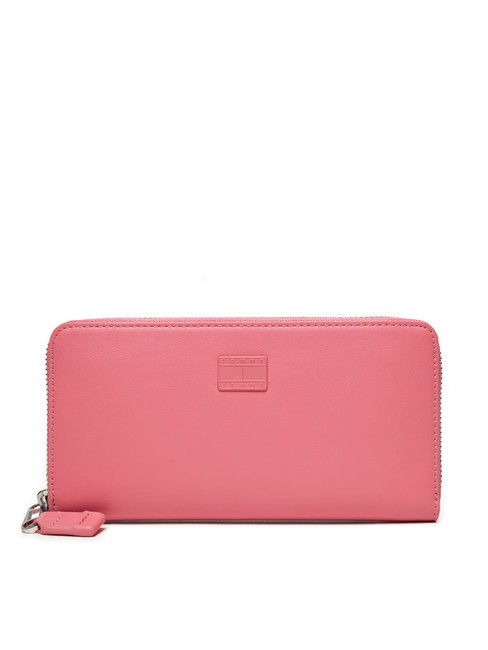 TOMMY HILFIGER TOMMY JEANS ESS MUST  Portemonnaie mit umlaufendem Reißverschluss adrettes Rosa - Brieftaschen Damen