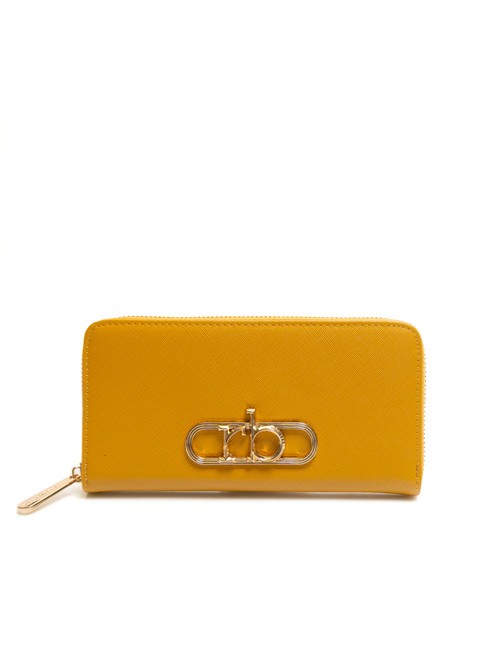 ROCCOBAROCCO LUCE Große Geldbörse mit umlaufendem Reißverschluss gelb - Brieftaschen Damen