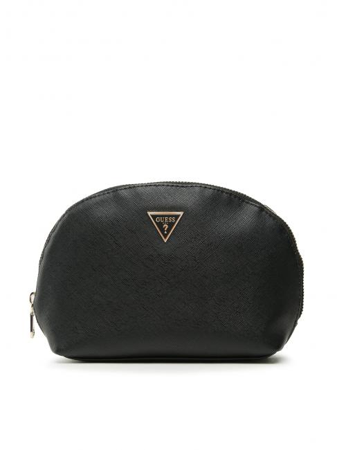 GUESS SAFFIANO Kosmetiktasche  SCHWARZ - Beauty-Case