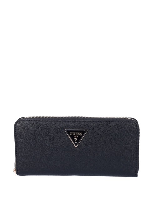 GUESS LAUREL Große Geldbörse mit umlaufendem Reißverschluss SCHWARZ - Brieftaschen Damen