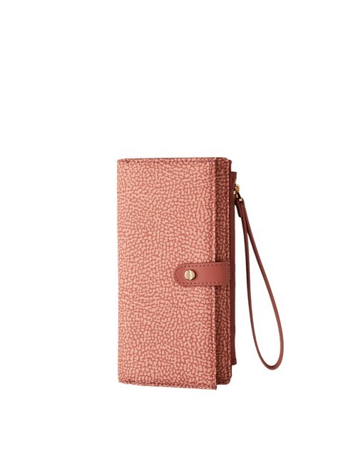 BORBONESE CLASSICA Smartphone-Taschengeldbörse Lippenstift - Brieftaschen Damen