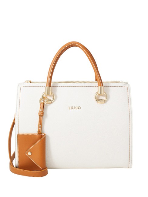 LIUJO MANHATTAN  Handtasche, mit Schultergurt Sahne/Kleie - Damentaschen