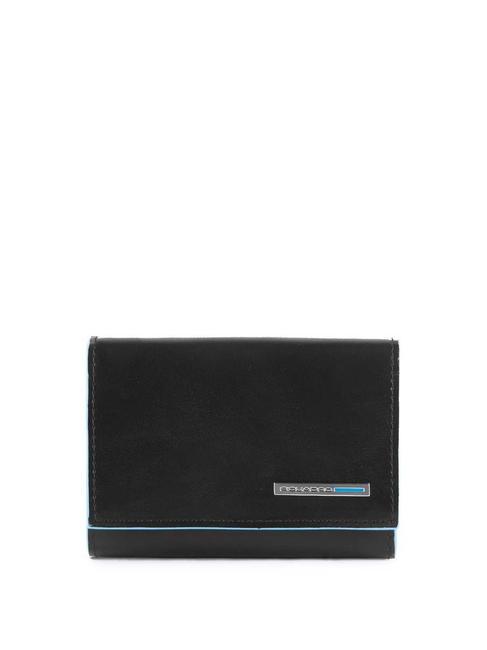 PIQUADRO PIQUADRO Kompakte Brieftasche aus Leder Schwarz - Brieftaschen Herren