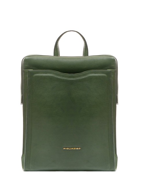 PIQUADRO GEA  GEA Damenrucksack 15 "PC-Halter GRÜN - Damentaschen
