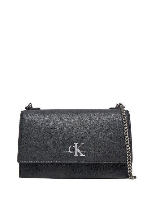 CALVIN KLEIN MINIMAL MONOGRAM  Schulter-/Crossbody-Minitasche pvh schwarz - Damentaschen