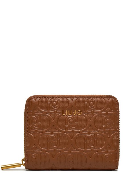 LIUJO MANHATTAN Mittelgroße Geldbörse mit umlaufendem Reißverschluss Reh - Brieftaschen Damen