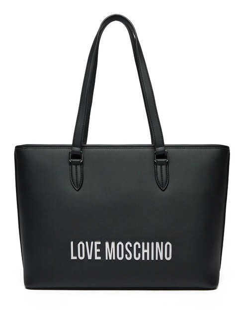 LOVE MOSCHINO BOLD LOVE Schulter-Einkaufstasche Schwarz Schwarz - Damentaschen