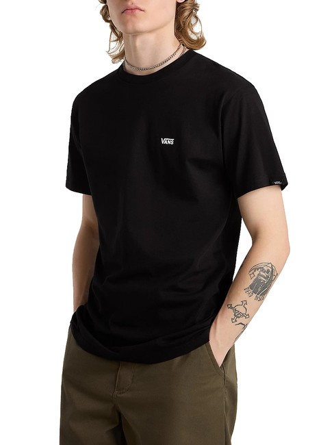 VANS LEFT CHEST LOGO  Baumwoll-T-Shirt Schwarz-Weiss - Herren-T-Shirts
