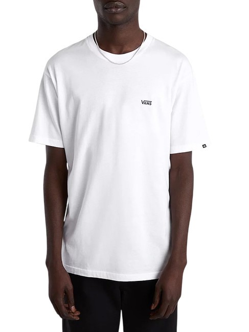 VANS LEFT CHEST LOGO  Baumwoll-T-Shirt weiß schwarz - Herren-T-Shirts