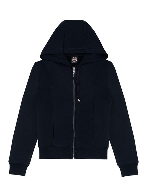 COLMAR CONNECTIVE Sweatshirt mit durchgehendem Reißverschluss und Kapuze marineblau - Sweatshirts Damen
